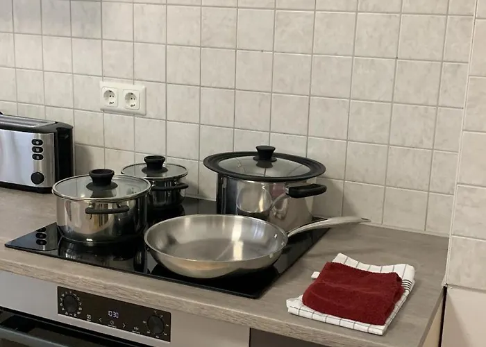 Apartment Große Nähe Stadtpark, 4 Schlafzimmer, Gemütliches Wohnzimmer, Terrasse, Parkplatz Erfurt